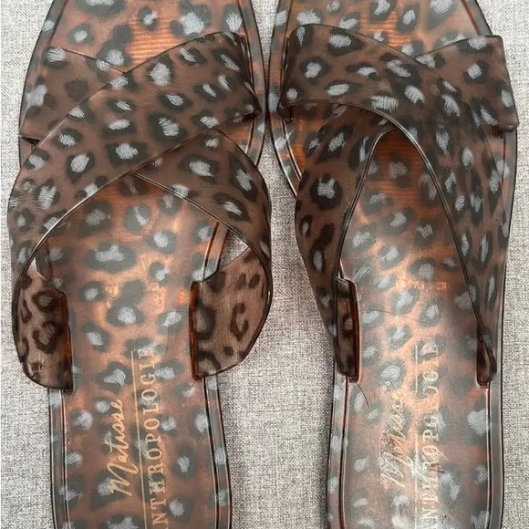 Matisse Brown and Black Leopard Sandals❤️ New! Size 9 - Picture 2 of 7